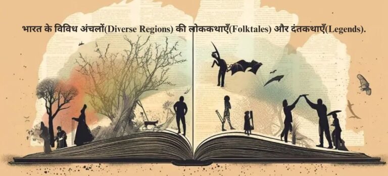 Read more about the article भारत के विविध अंचलों(Diverse Regions) की लोककथाएँ(Folktales) और दंतकथाएँ(Legends).