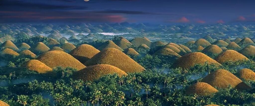 चॉकलेट हिल्स (Chocolate Hills), फिलीपींस