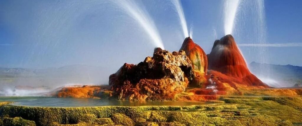 फ्लाई गेसर (Fly Geyser), अमेरिका